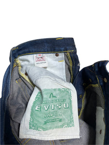 Evisu double gull Japanese selvedge denim jeans trousers