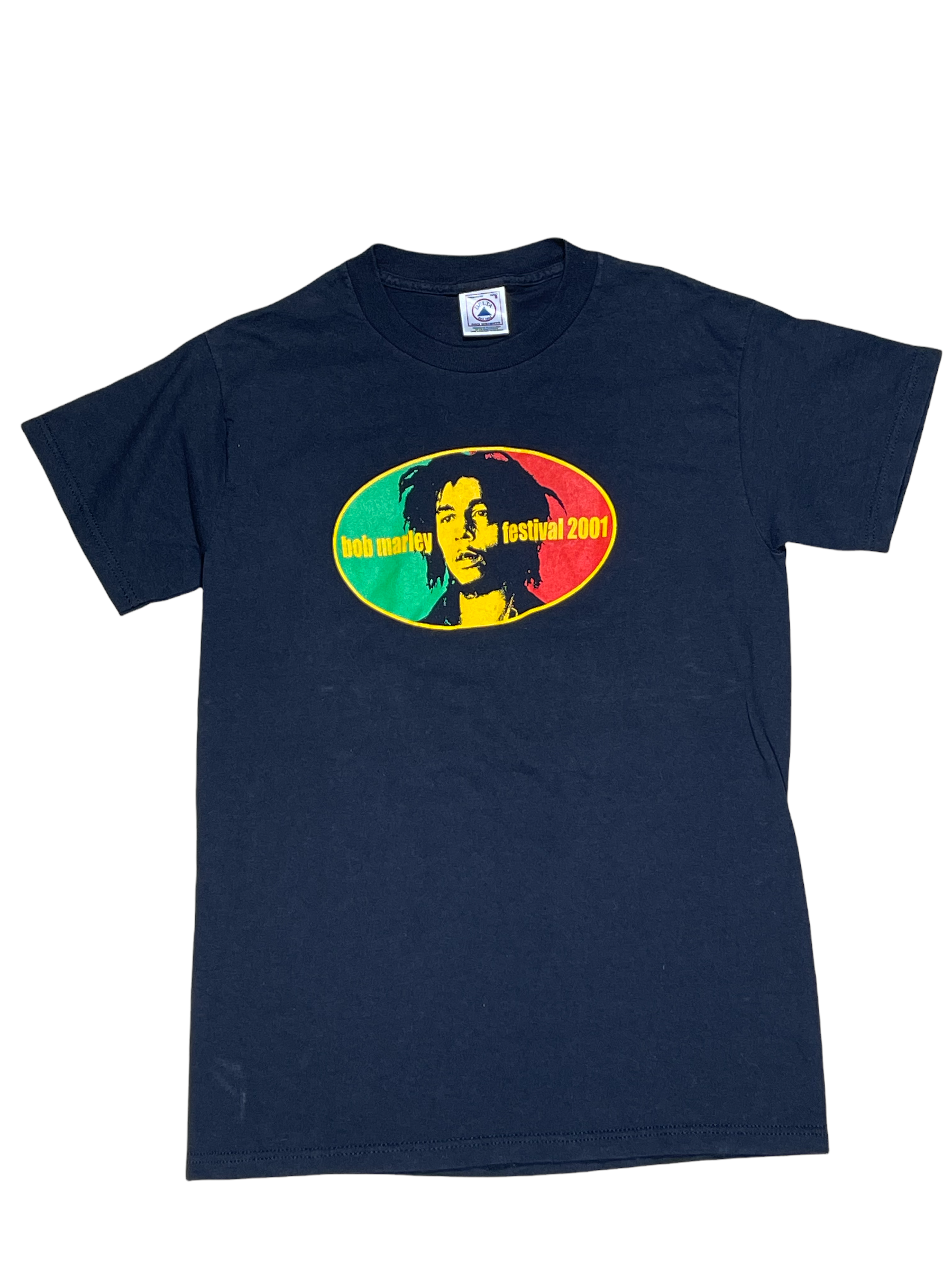 bob marley 2001 festival tee