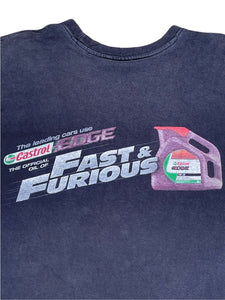 vintage Throw Back Castrol Oil Fast & Furious Collab Tee