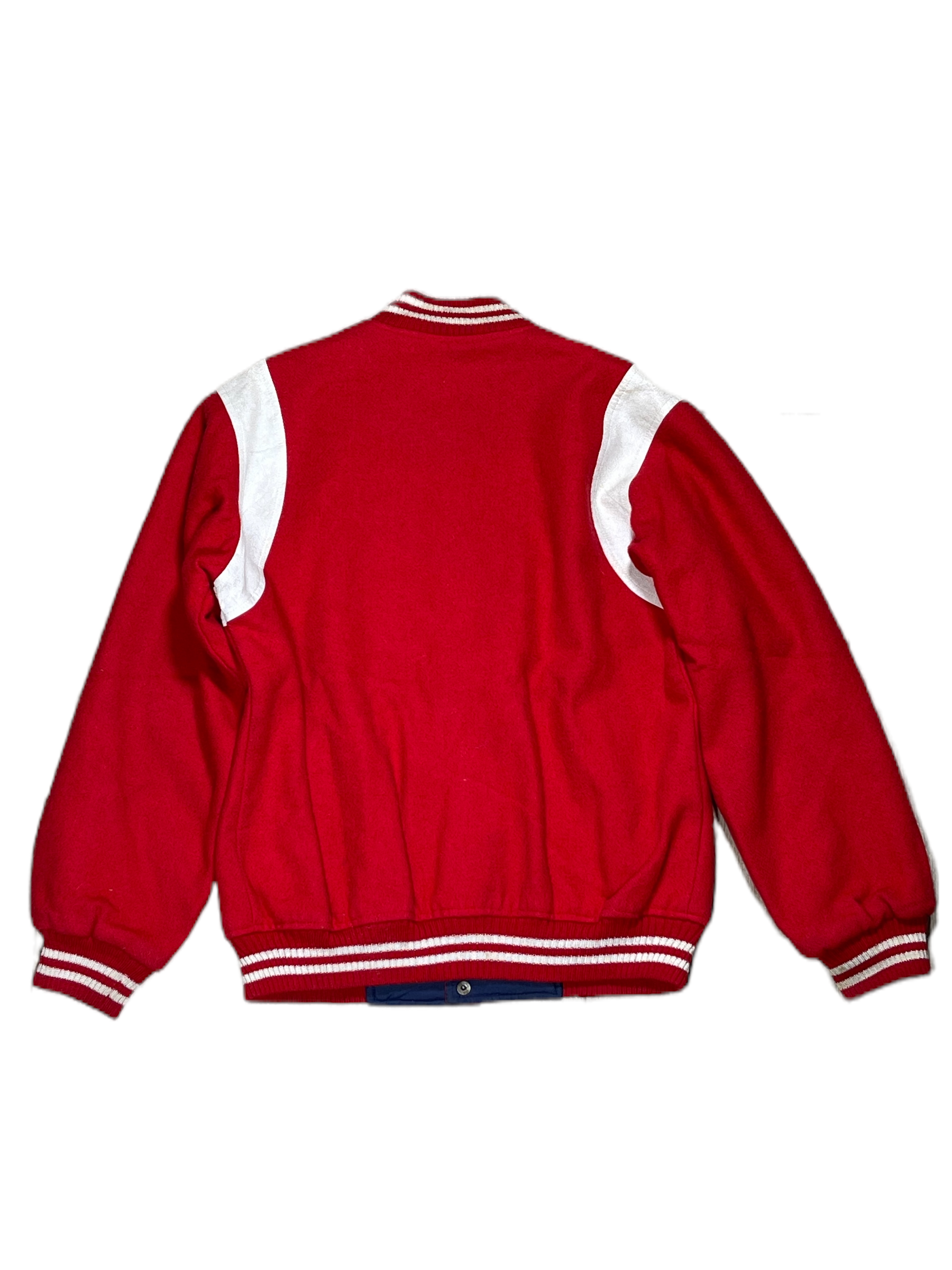 Japan brand reversible wool varsity jacket