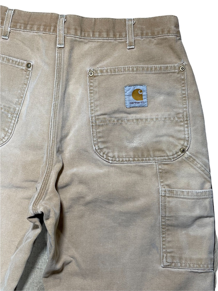 Vintage carhartt double knee Workwear multi pocket pants