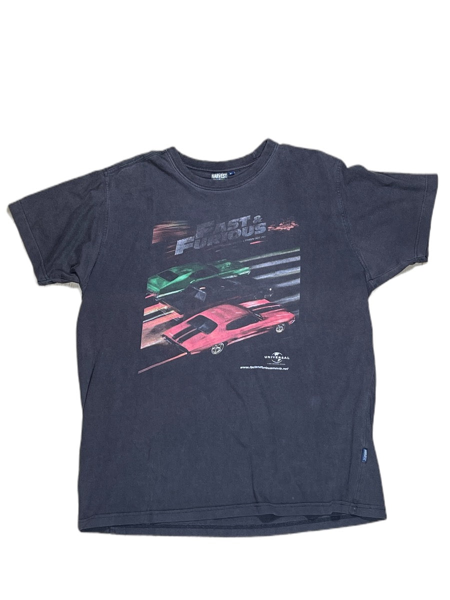 vintage Throw Back Castrol Oil Fast & Furious Collab Tee