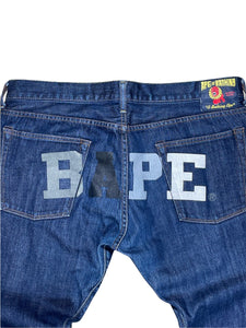 Bape Spellout jeans